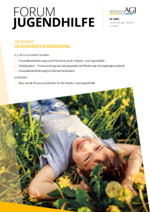 FORUM Jugendhilfe 02/2026 – Gesundheitsförderung