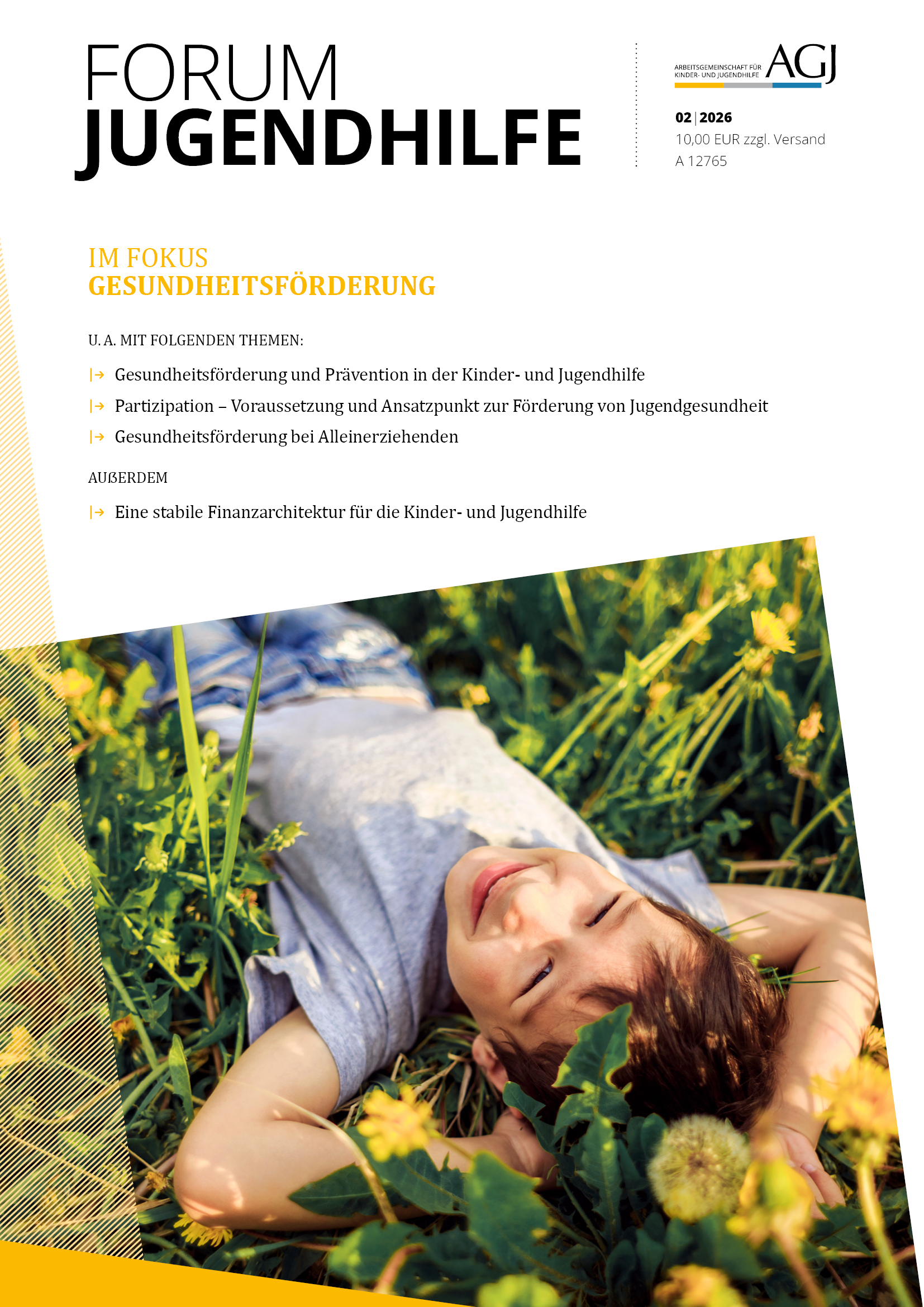 FORUM Jugendhilfe 02/2026 – Gesundheitsförderung